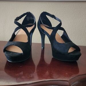 Torrid Cross strap platform heels